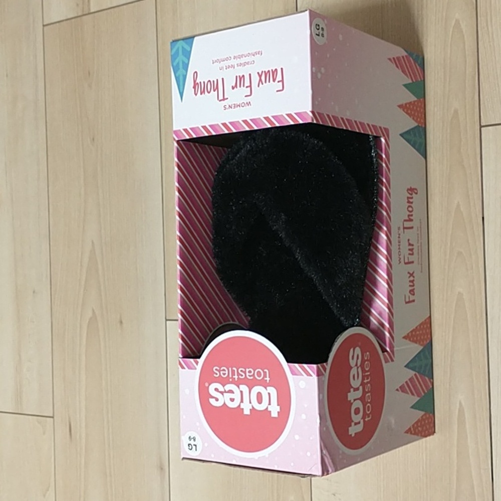 Totes toasties faux fur slippers